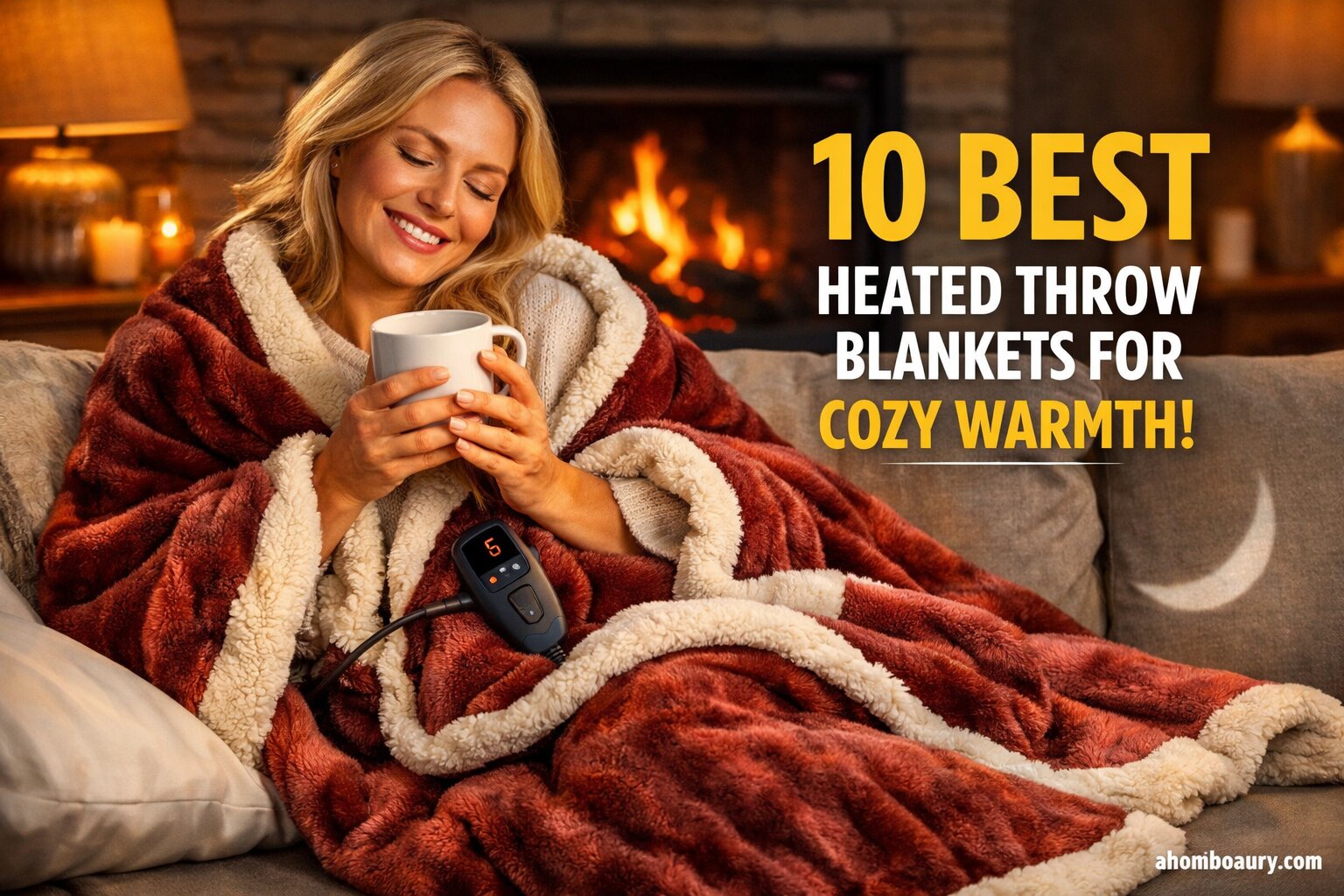 10 Best Heated Throw Blankets for Cozy Warmth
