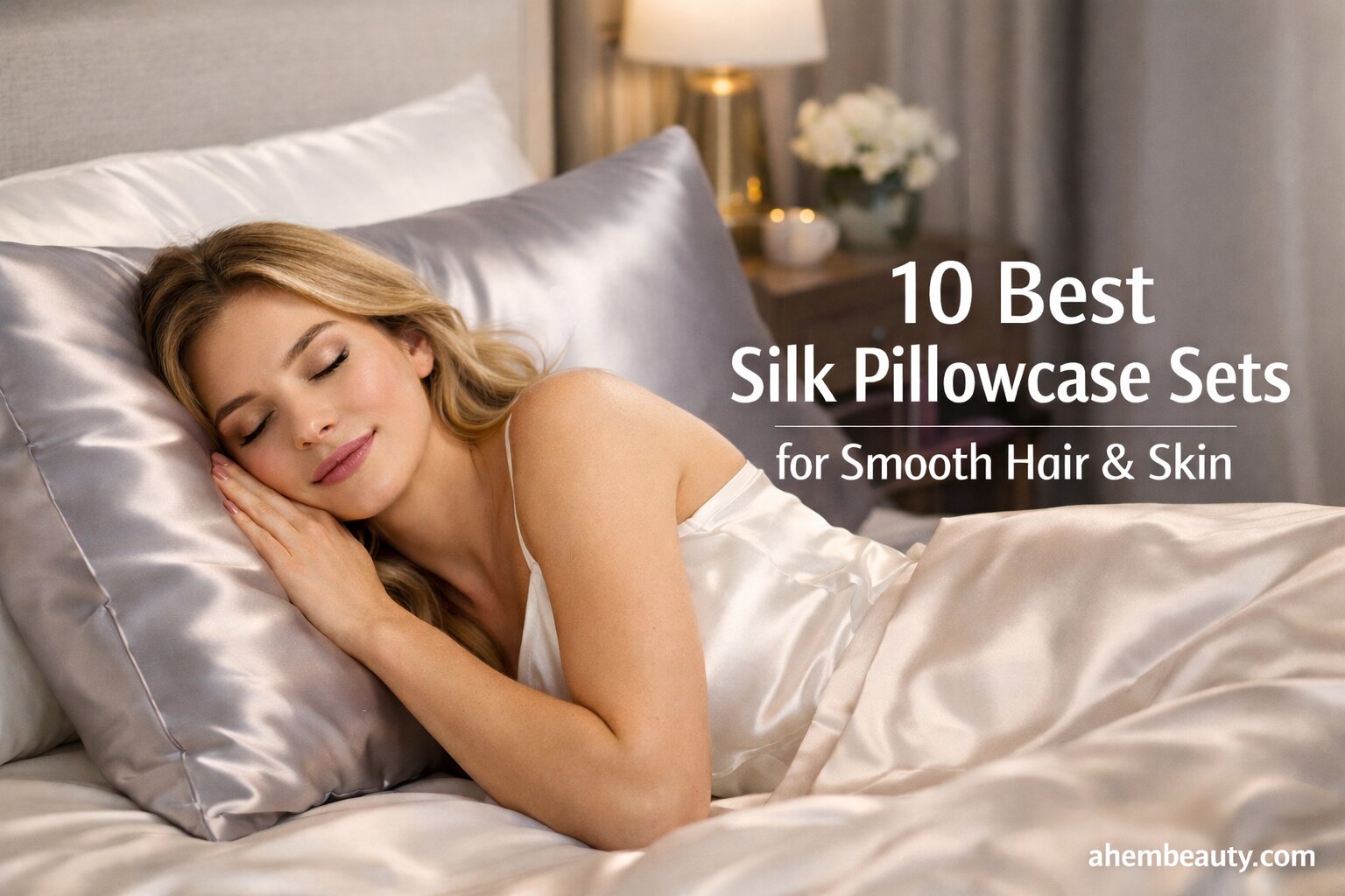 10 Best Silk Pillowcase Sets for Smooth Hair & Skin