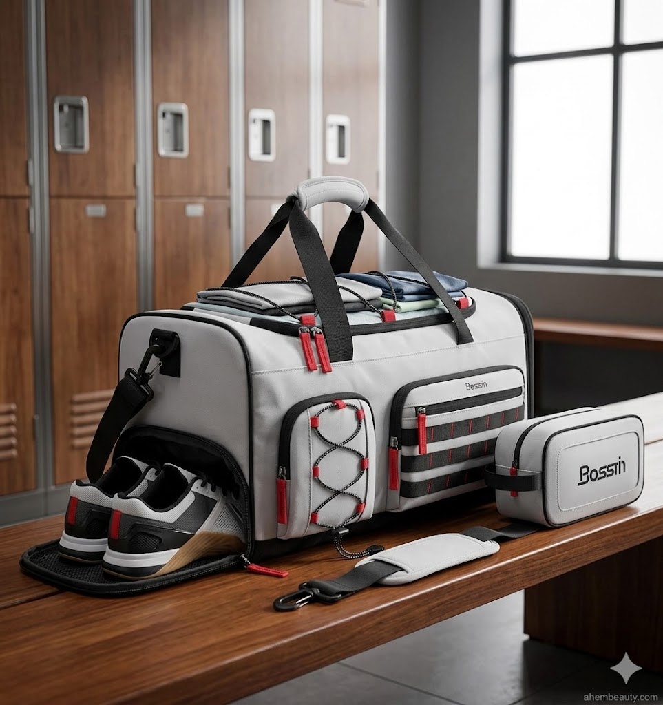 Best Gym Bags with Shoe Compartment, AI-generated editorial image for illustrative purposes.