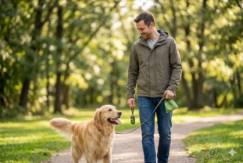 Best Dog Poop Bags, AI-generated editorial image for illustrative purposes.