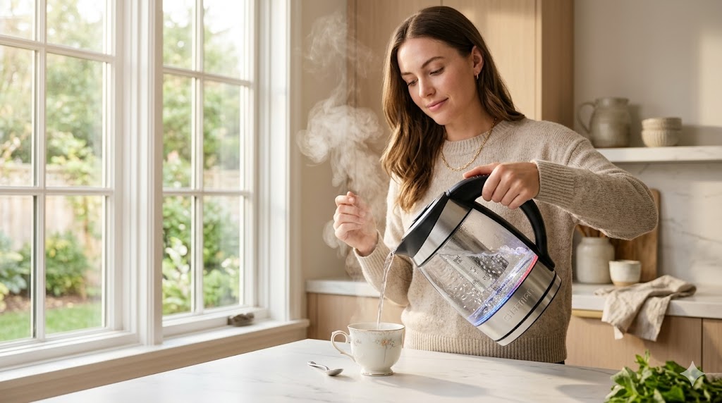 Best Electric Kettles for Fast Boiling, AI-generated editorial image for illustrative purposes.