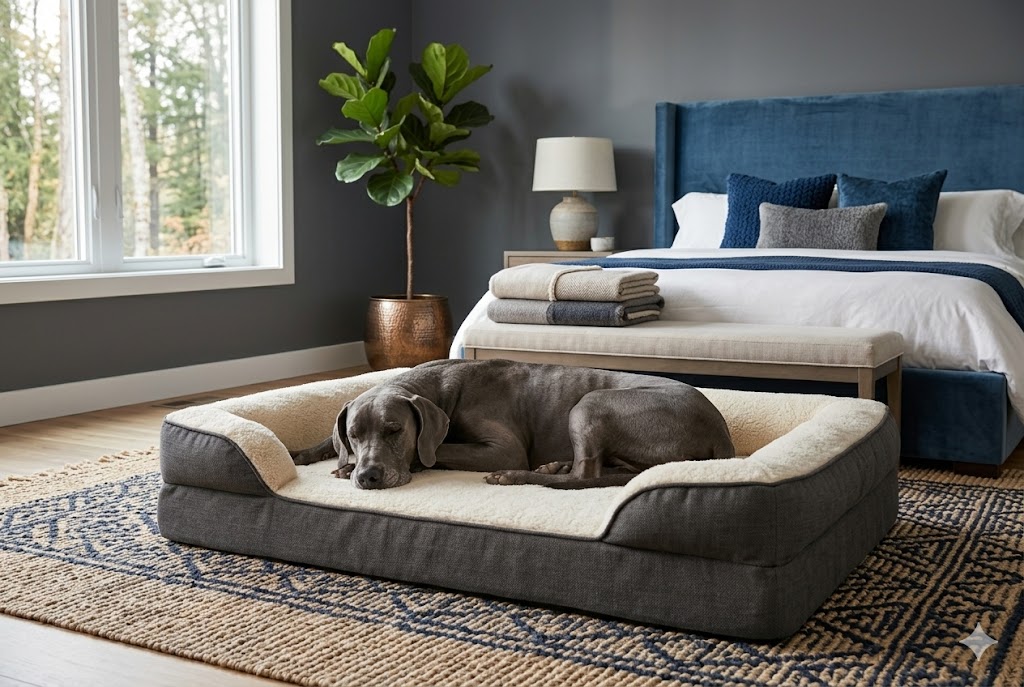 Best Orthopedic Dog Beds for Joint Support, AI-generated editorial image for illustrative purposes.