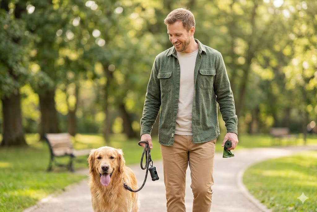 Best Dog Poop Bags, AI-generated editorial image for illustrative purposes.