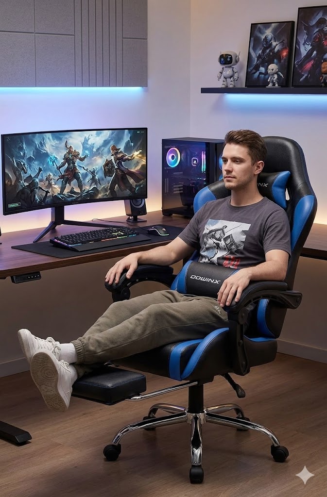 Best Budget Gaming Chairs – Cheap & Comfortable Picks, AI-generated editorial image for illustrative purposes.