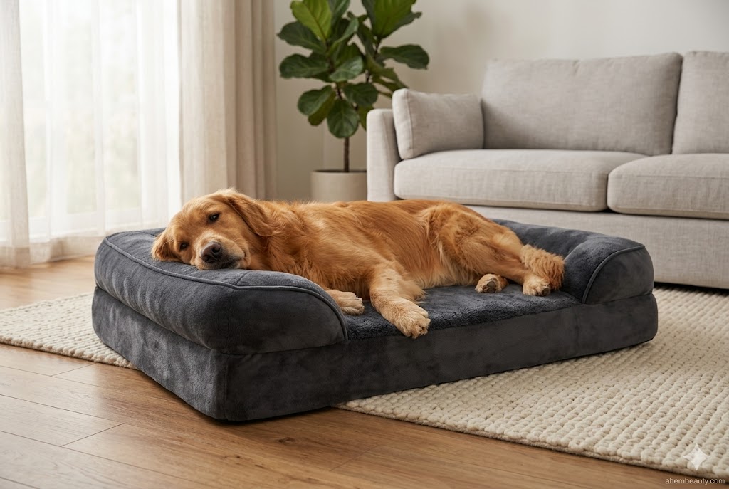 Best Orthopedic Dog Beds for Joint Support, AI-generated editorial image for illustrative purposes.