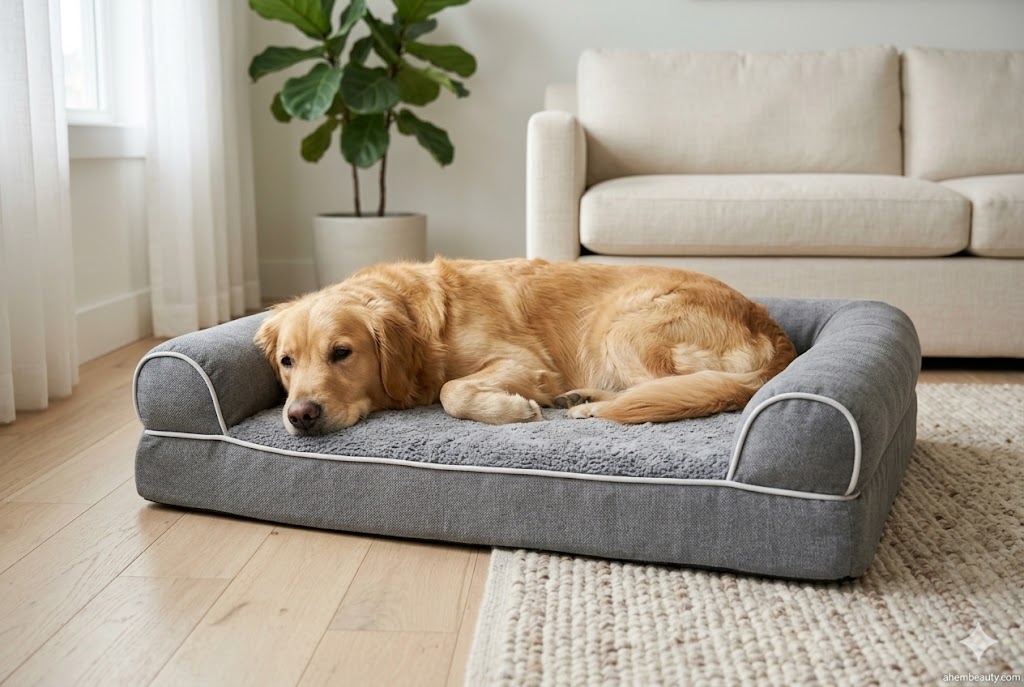 Best Orthopedic Dog Beds for Joint Support, AI-generated editorial image for illustrative purposes.