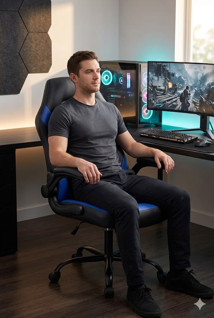 Best Budget Gaming Chairs – Cheap & Comfortable Picks, AI-generated editorial image for illustrative purposes.