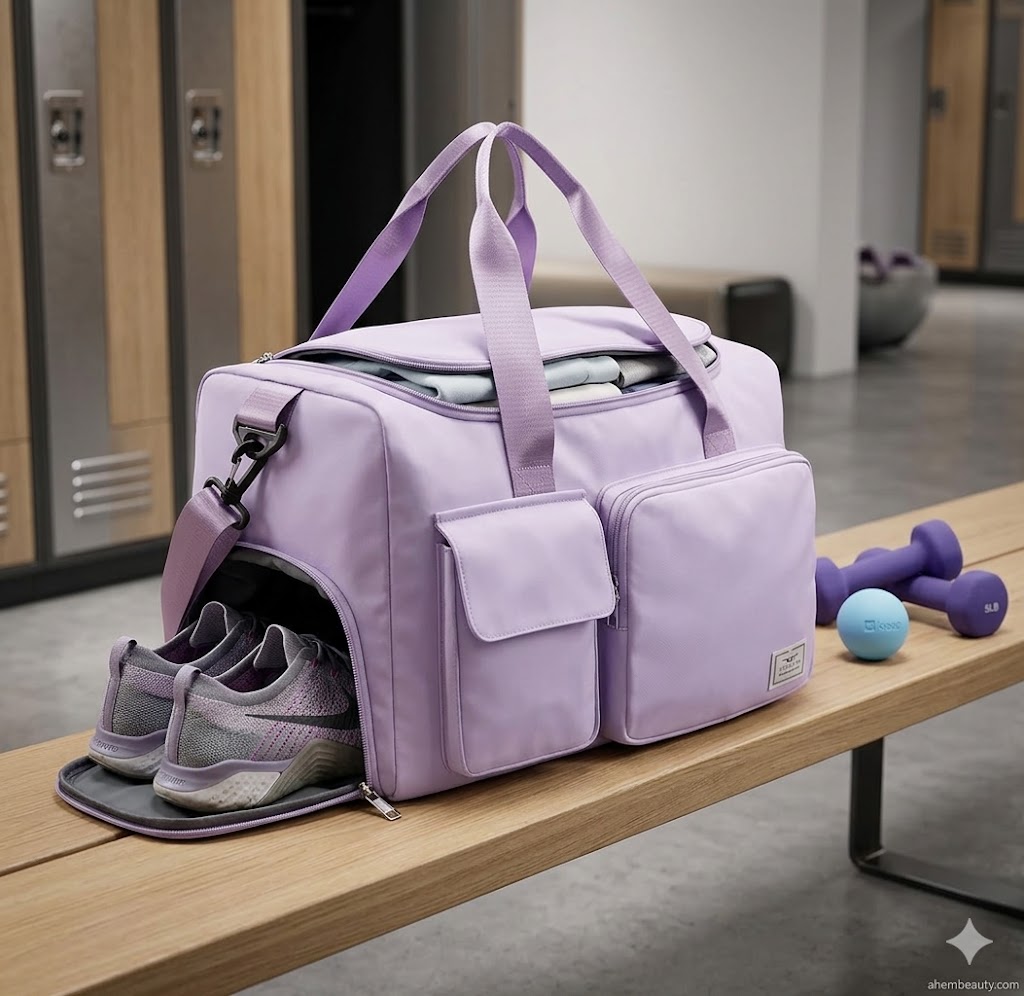 Best Gym Bags with Shoe Compartment, AI-generated editorial image for illustrative purposes.
