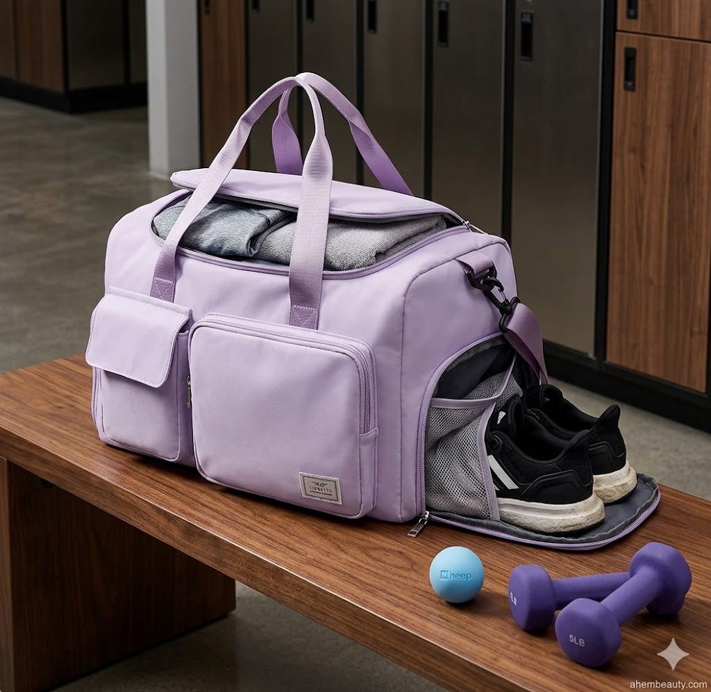 Best Gym Bags with Shoe Compartment, AI-generated editorial image for illustrative purposes.
