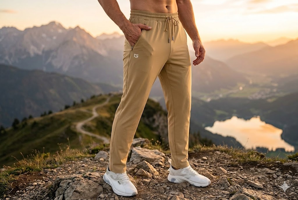Best Sweatpants For Men For Everyday Wear, AI-generated editorial image for illustrative purposes.