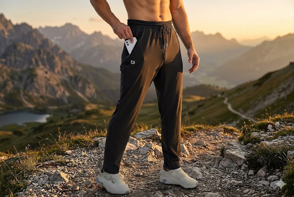 Best Sweatpants For Men For Everyday Wear, AI-generated editorial image for illustrative purposes.