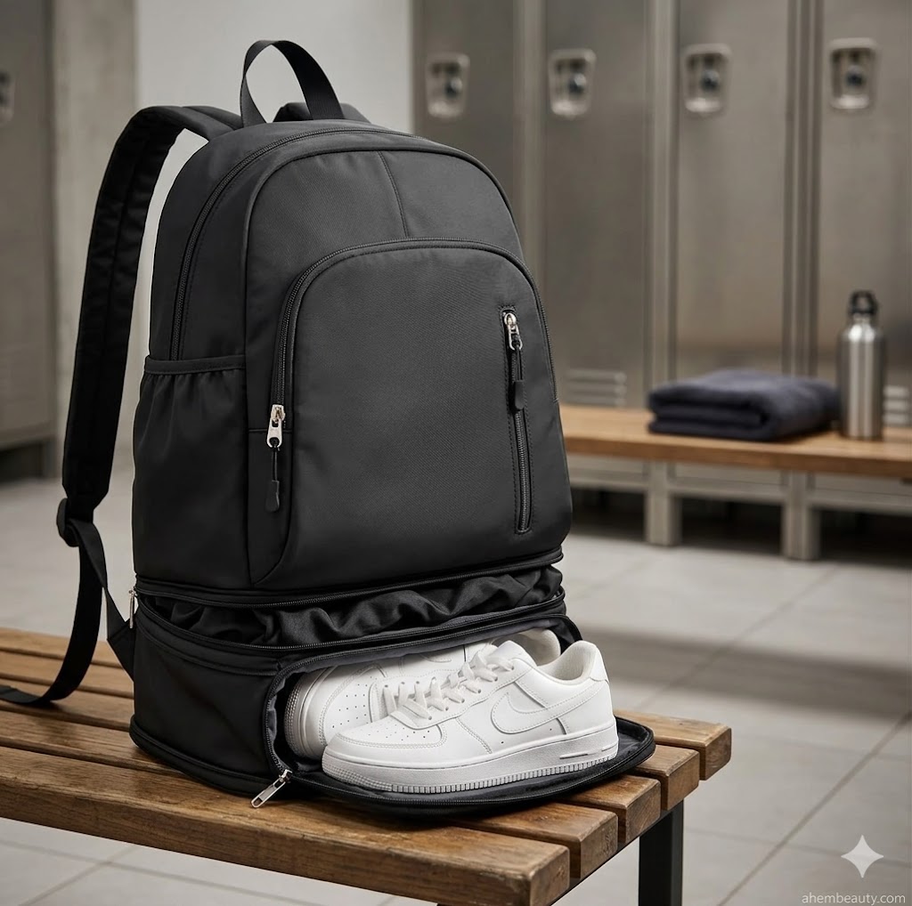Best Gym Bags with Shoe Compartment, AI-generated editorial image for illustrative purposes.