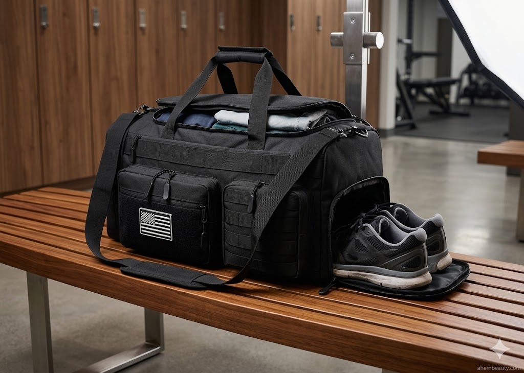 Best Gym Bags with Shoe Compartment, AI-generated editorial image for illustrative purposes.