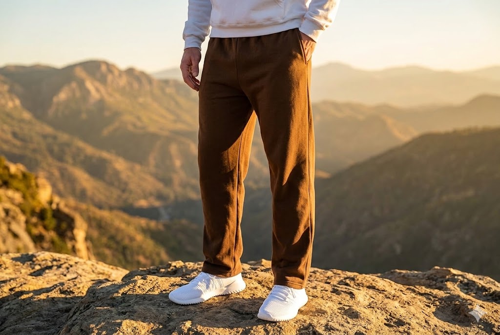 Best Sweatpants For Men For Everyday Wear, AI-generated editorial image for illustrative purposes.