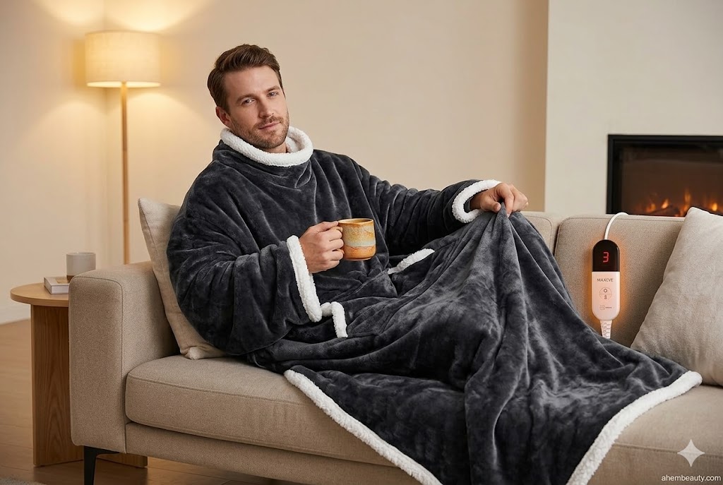 Best Heated Throw Blankets for Cozy Warmth, AI-generated editorial image for illustrative purposes.
