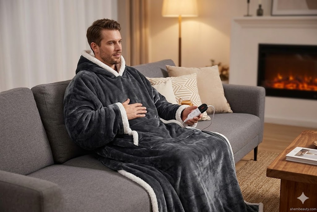 Best Heated Throw Blankets for Cozy Warmth, AI-generated editorial image for illustrative purposes.