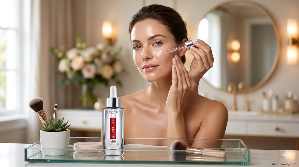 Best Hyaluronic Acid Serums for Deep Hydration, AI-generated editorial image for illustrative purposes.