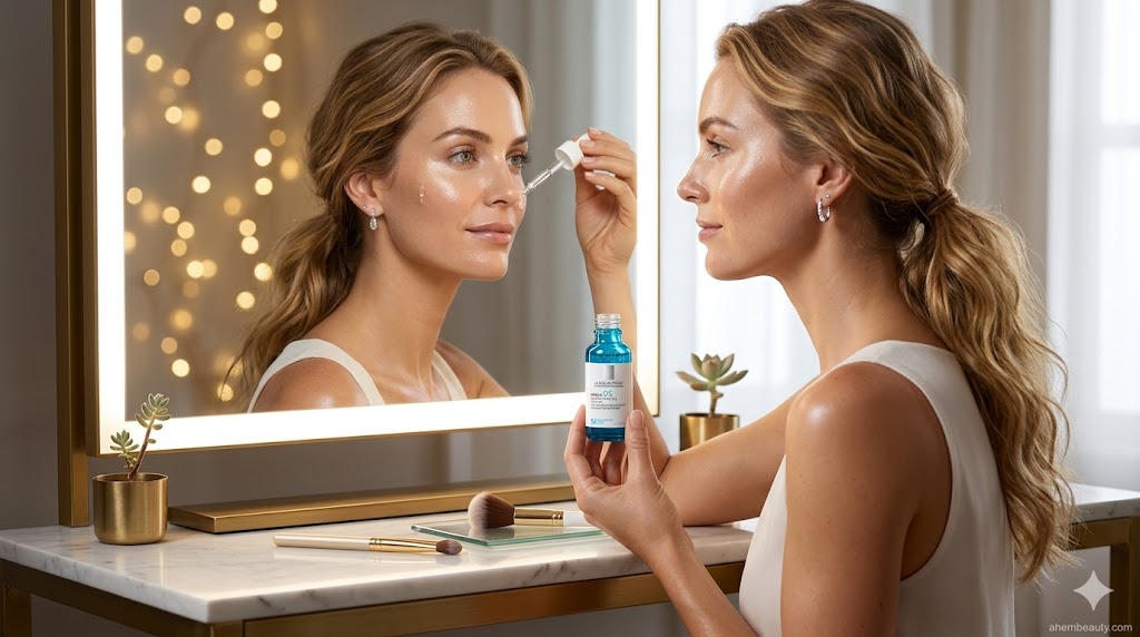 Best Hyaluronic Acid Serums for Deep Hydration, AI-generated editorial image for illustrative purposes.