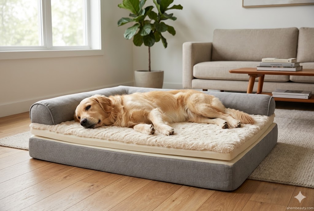 Best Orthopedic Dog Beds for Joint Support, AI-generated editorial image for illustrative purposes.