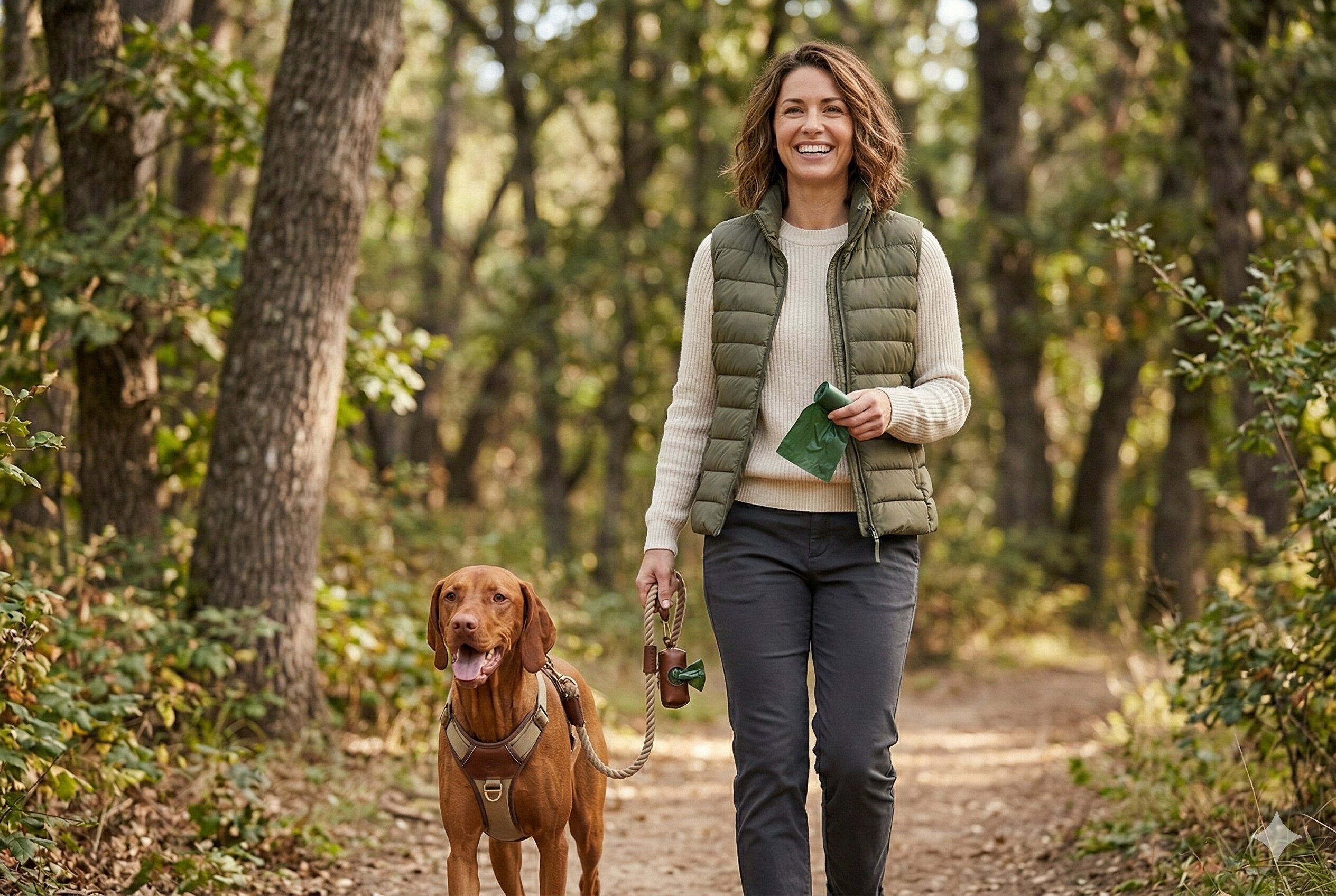 Best Dog Poop Bags, AI-generated editorial image for illustrative purposes.