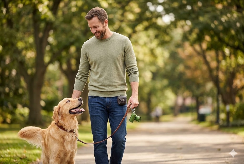 Best Dog Poop Bags, AI-generated editorial image for illustrative purposes.