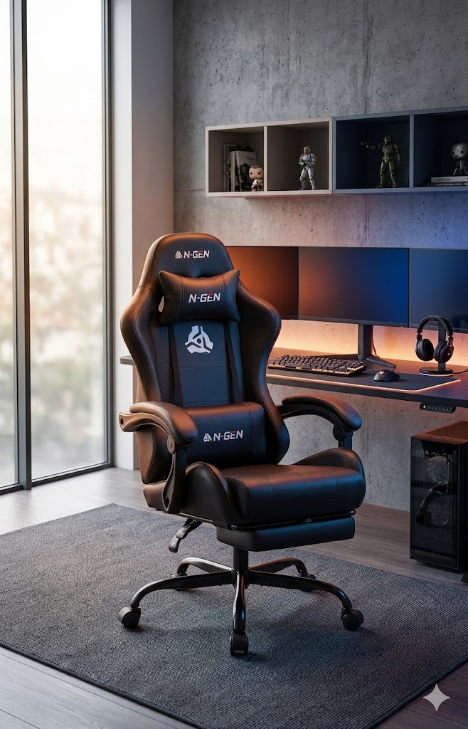 Best Budget Gaming Chairs – Cheap & Comfortable Picks, AI-generated editorial image for illustrative purposes.