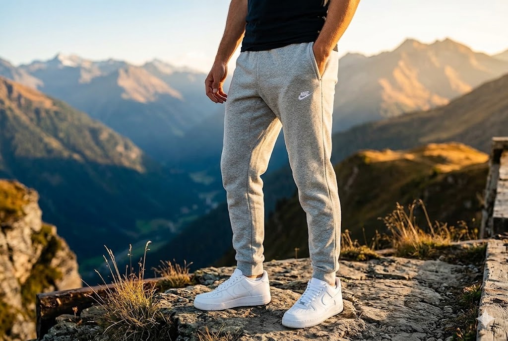 Best Sweatpants For Men For Everyday Wear, AI-generated editorial image for illustrative purposes.