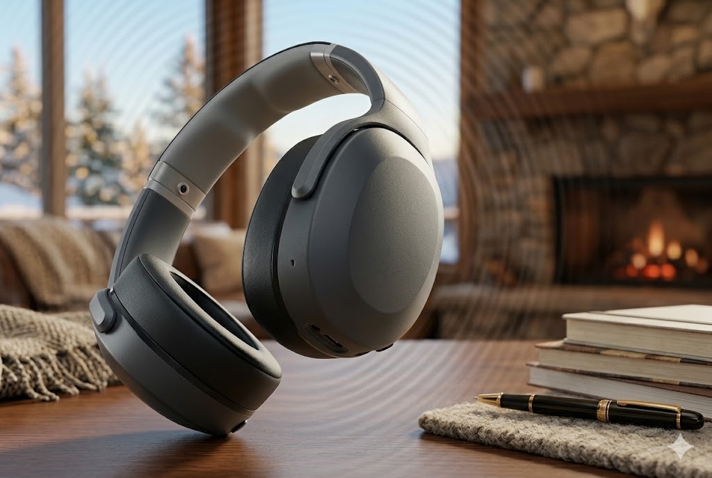 Best Affordable Noise Cancelling Headphones, AI-generated editorial image for illustrative purposes.