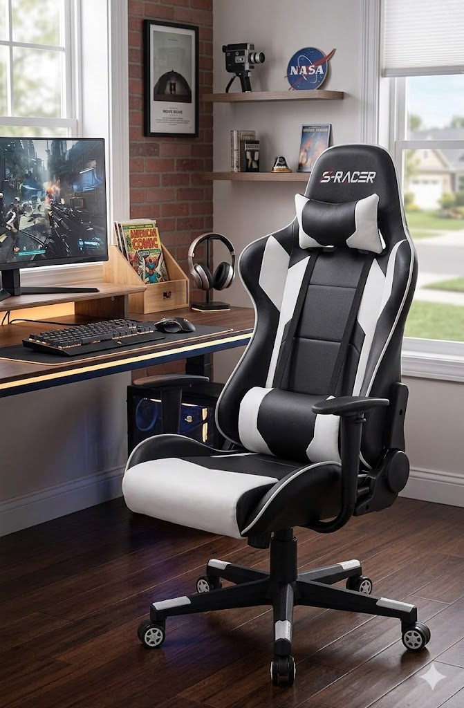 Best Budget Gaming Chairs – Cheap & Comfortable Picks, AI-generated editorial image for illustrative purposes.