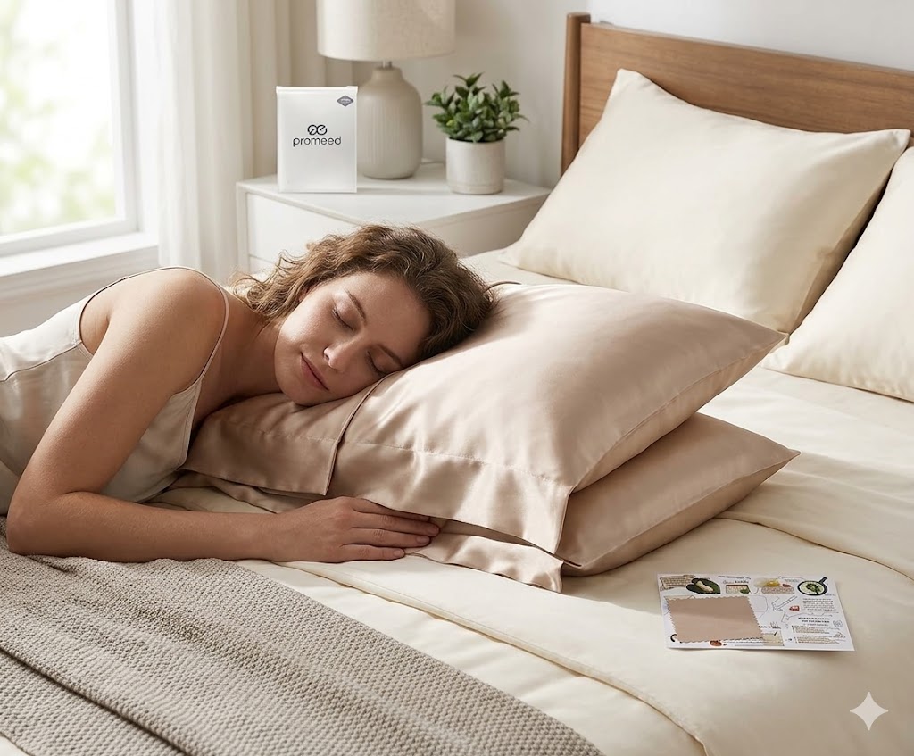 Best Silk Pillowcase Sets, AI-generated editorial image for illustrative purposes.