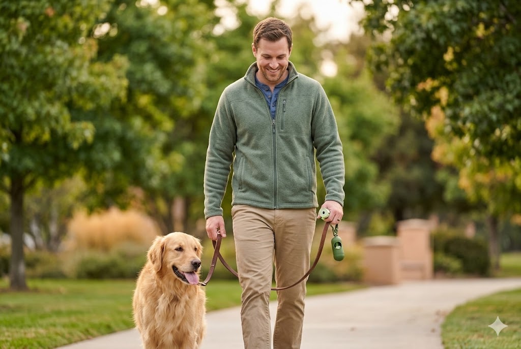 Best Dog Poop Bags, AI-generated editorial image for illustrative purposes.