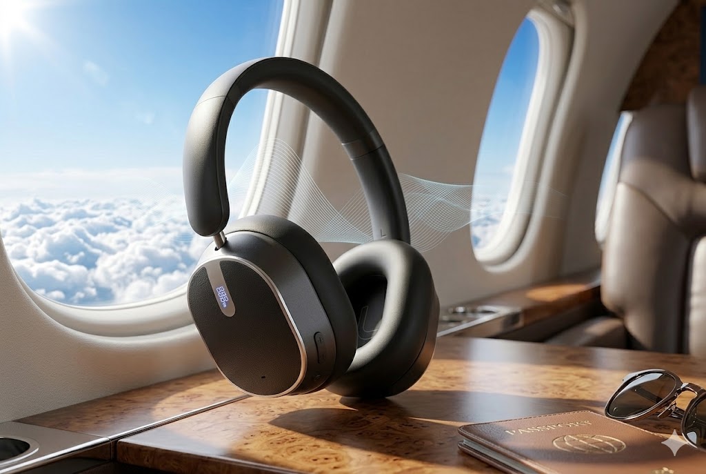 Best Affordable Noise Cancelling Headphones, AI-generated editorial image for illustrative purposes.