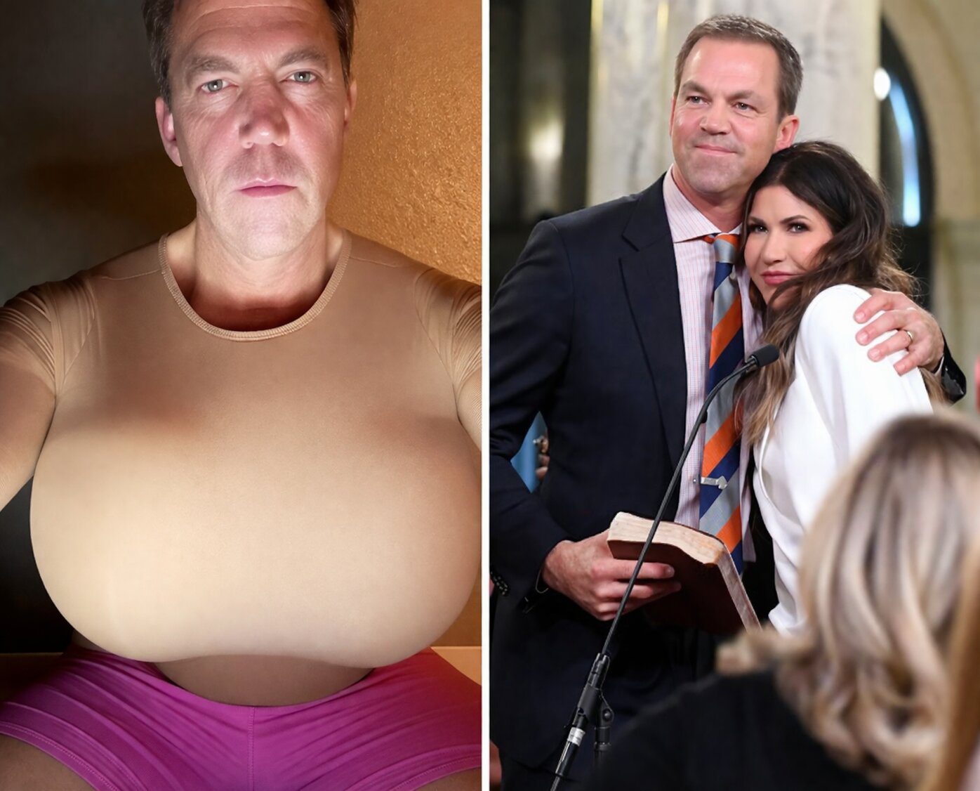 Secret double life of Kristi Noem's crossdressing husband Bryon