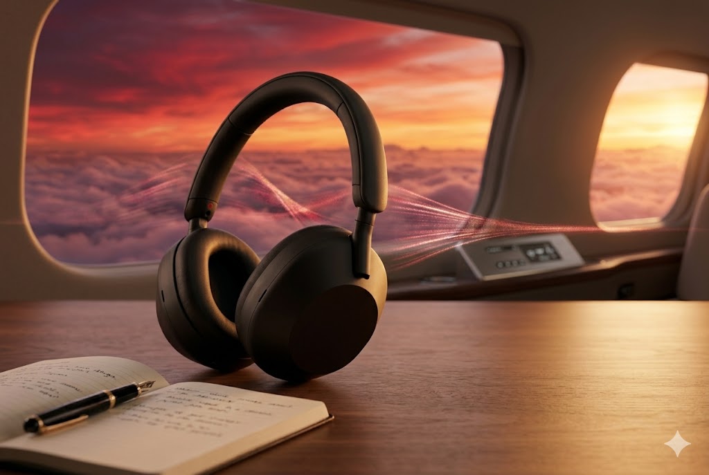 Best Affordable Noise Cancelling Headphones, AI-generated editorial image for illustrative purposes.