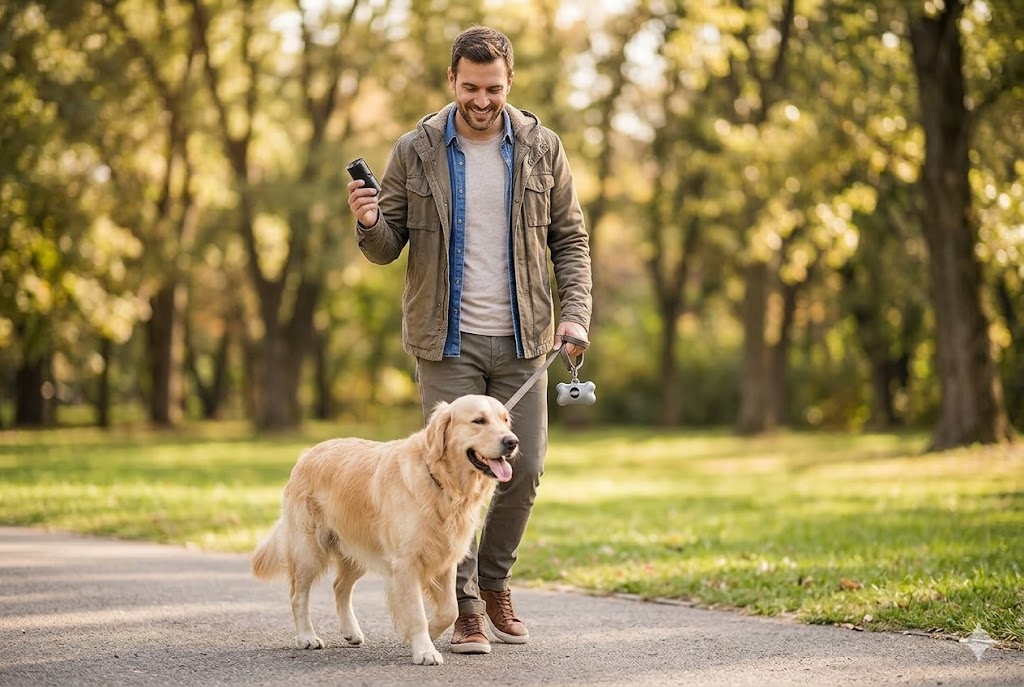 Best Dog Poop Bags, AI-generated editorial image for illustrative purposes.