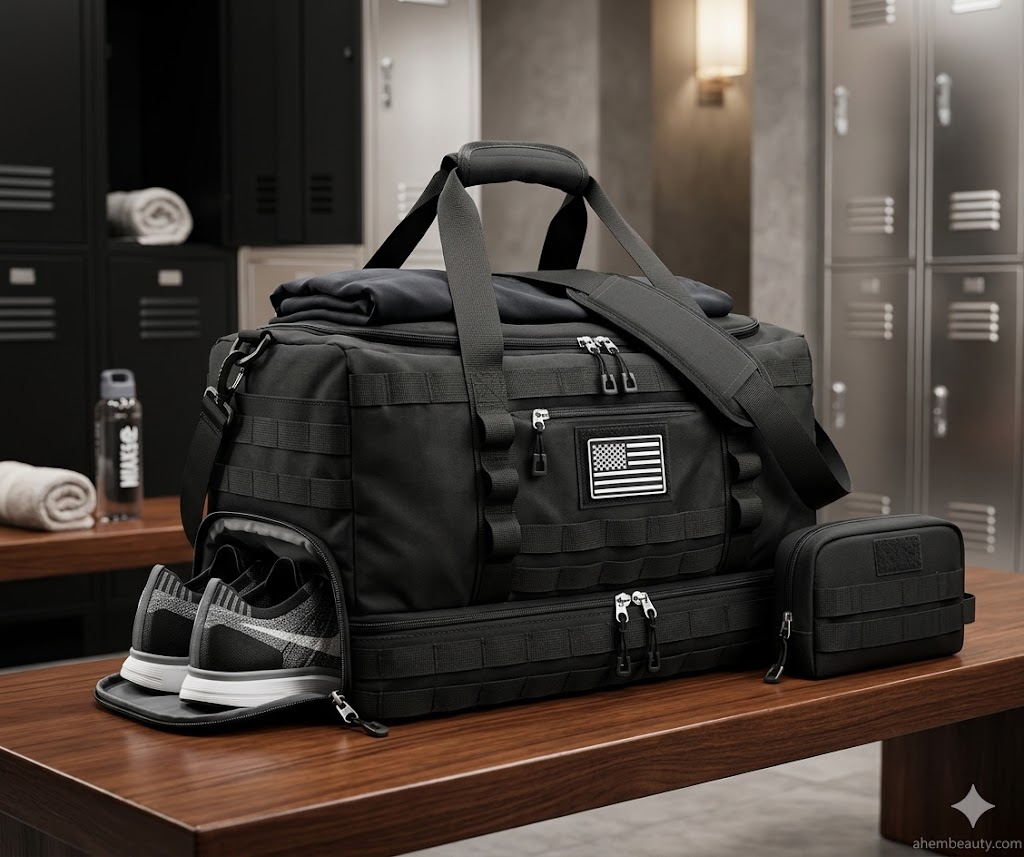 Best Gym Bags with Shoe Compartment, AI-generated editorial image for illustrative purposes.