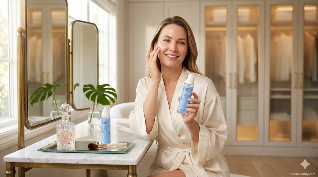 Best Hyaluronic Acid Serums for Deep Hydration, AI-generated editorial image for illustrative purposes.