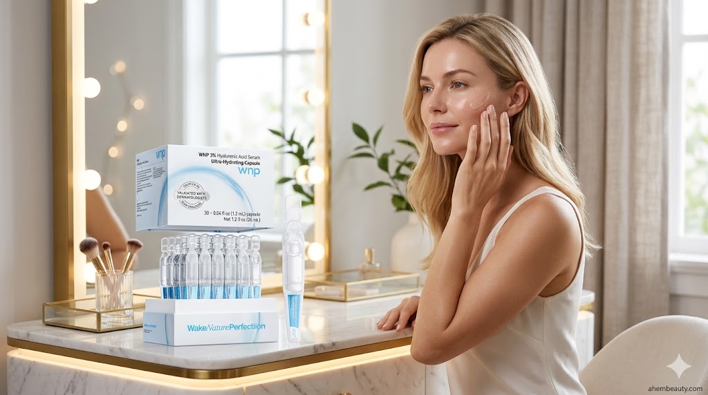 Best Hyaluronic Acid Serums for Deep Hydration, AI-generated editorial image for illustrative purposes.