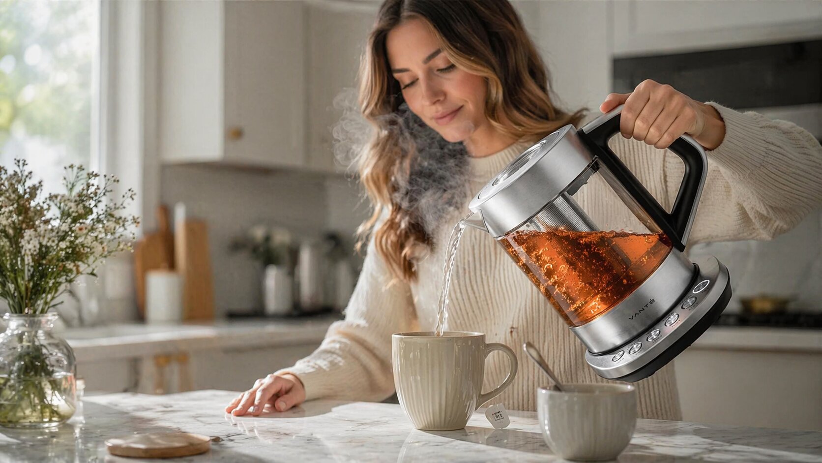 BBest Electric Kettles for Fast Boiling,AI-generated editorial image for illustrative purposes.