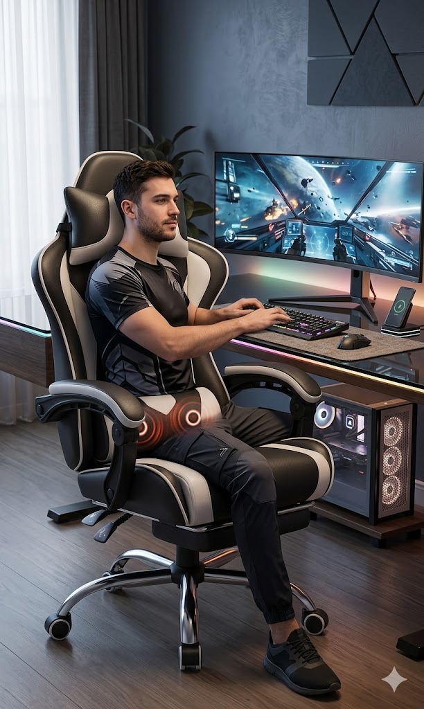 Best Budget Gaming Chairs – Cheap & Comfortable Picks, AI-generated editorial image for illustrative purposes.