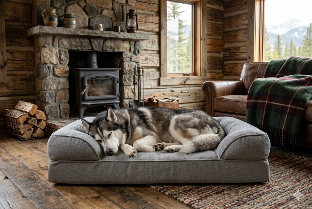 Best Orthopedic Dog Beds for Joint Support, AI-generated editorial image for illustrative purposes.