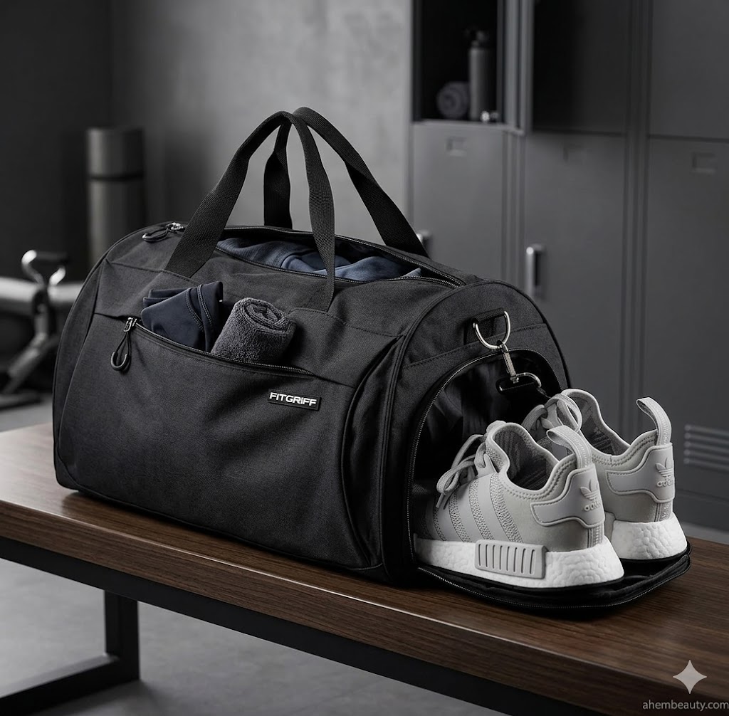 Best Gym Bags with Shoe Compartment, AI-generated editorial image for illustrative purposes.