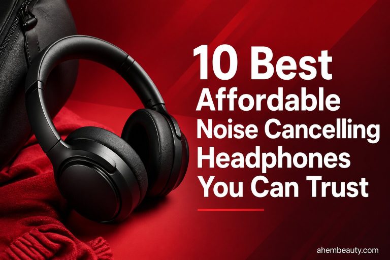 10 Best Affordable Noise Cancelling Headphones You Can Trust