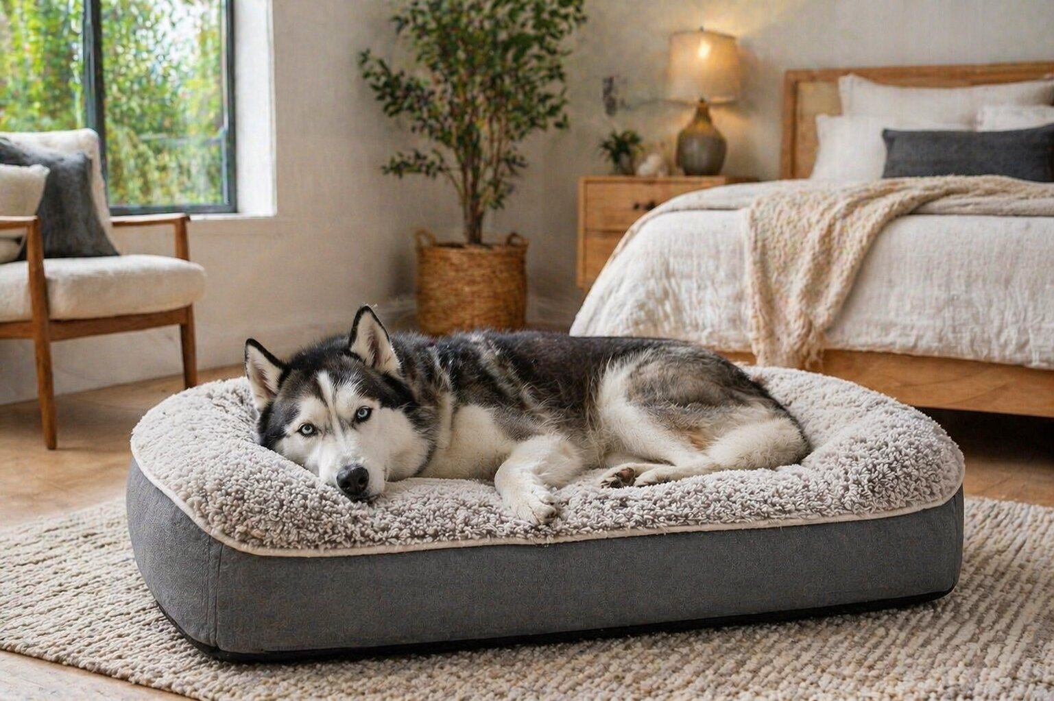 Best Orthopedic Dog Beds for Joint Support, AI-generated editorial image for illustrative purposes.