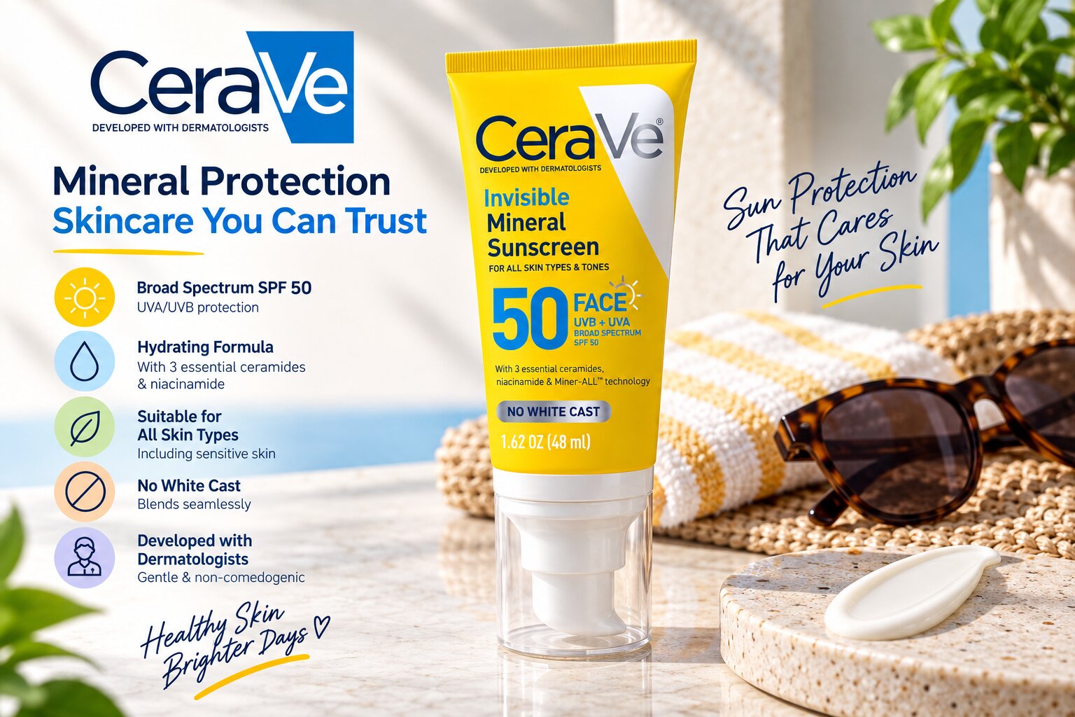 Best Sunscreens for Daily Use, AI-generated editorial image for illustrative purposes.