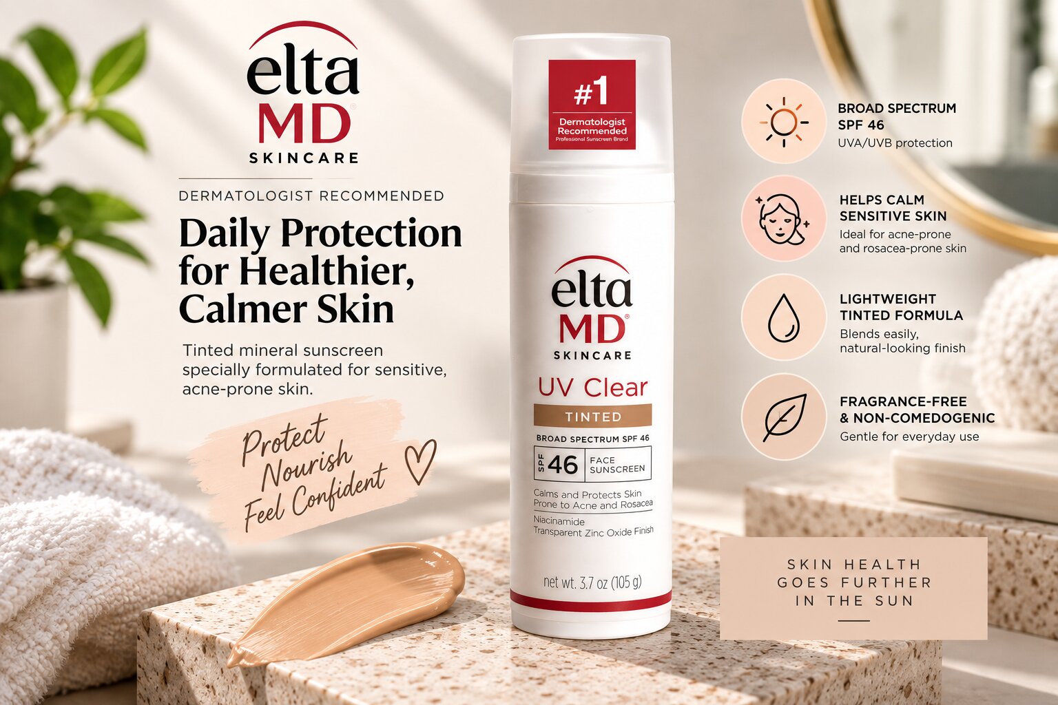 Best Sunscreens for Daily Use, AI-generated editorial image for illustrative purposes.
