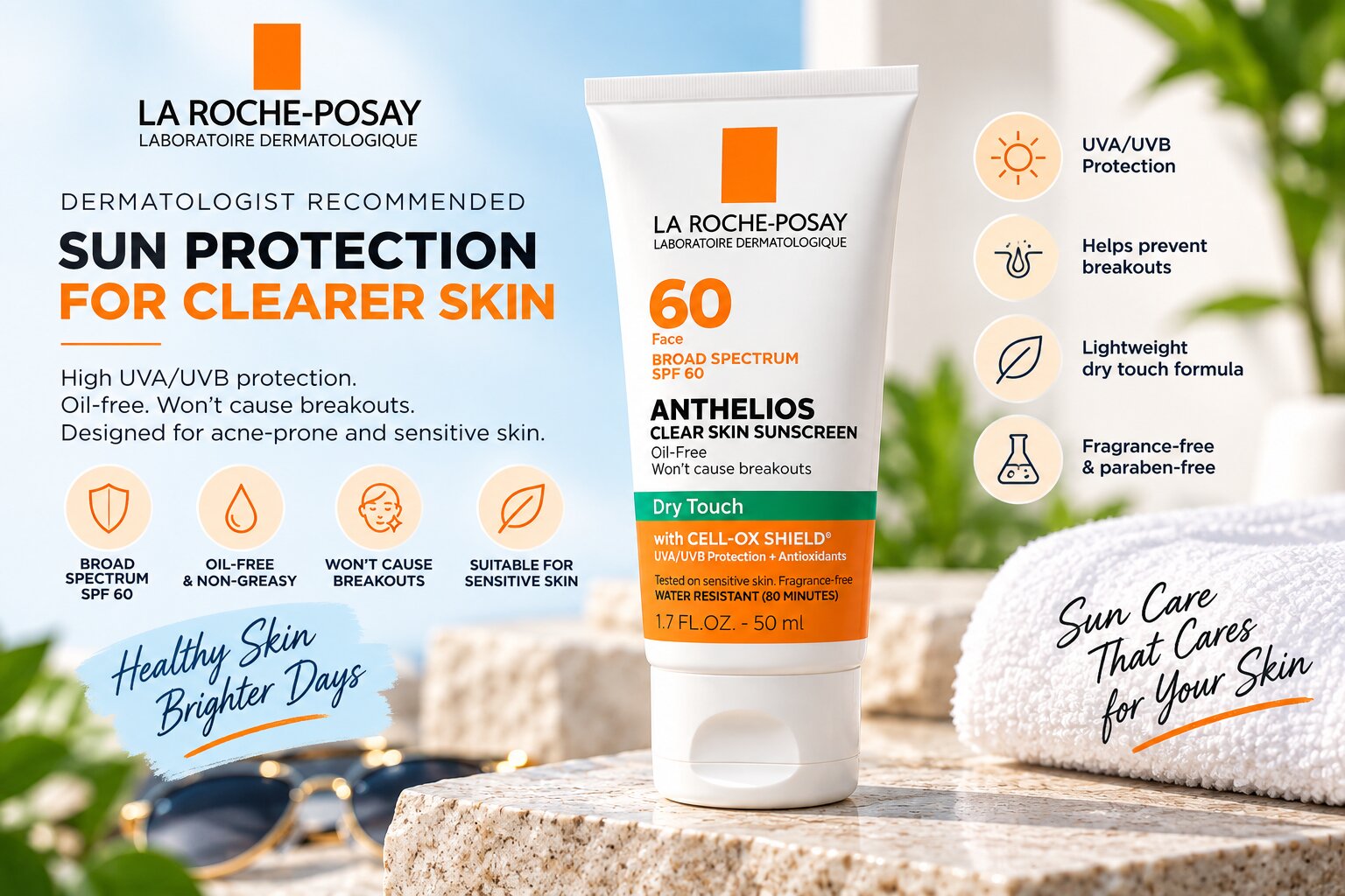 Best Sunscreens for Daily Use, AI-generated editorial image for illustrative purposes.