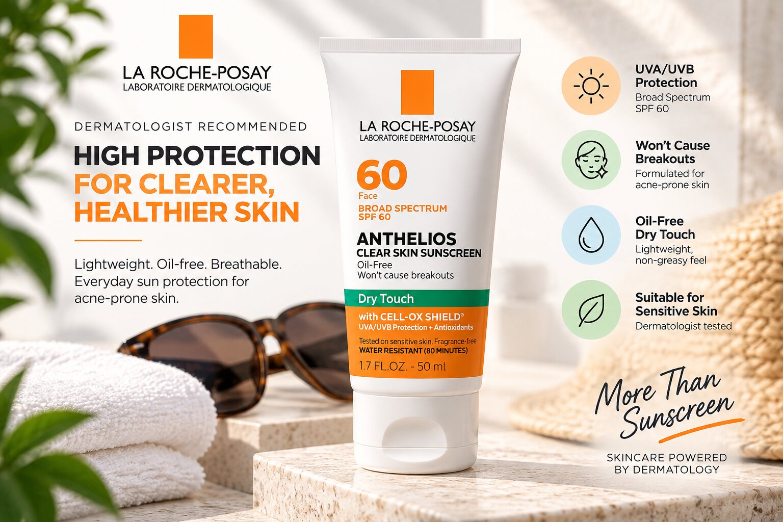 Best Sunscreens for Daily Use, AI-generated editorial image for illustrative purposes.