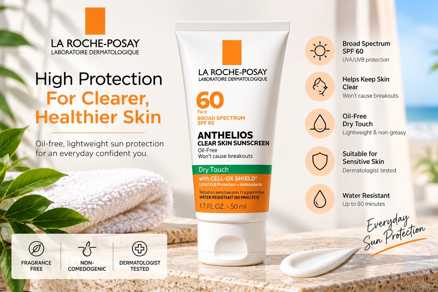 Best Sunscreens for Daily Use, AI-generated editorial image for illustrative purposes.