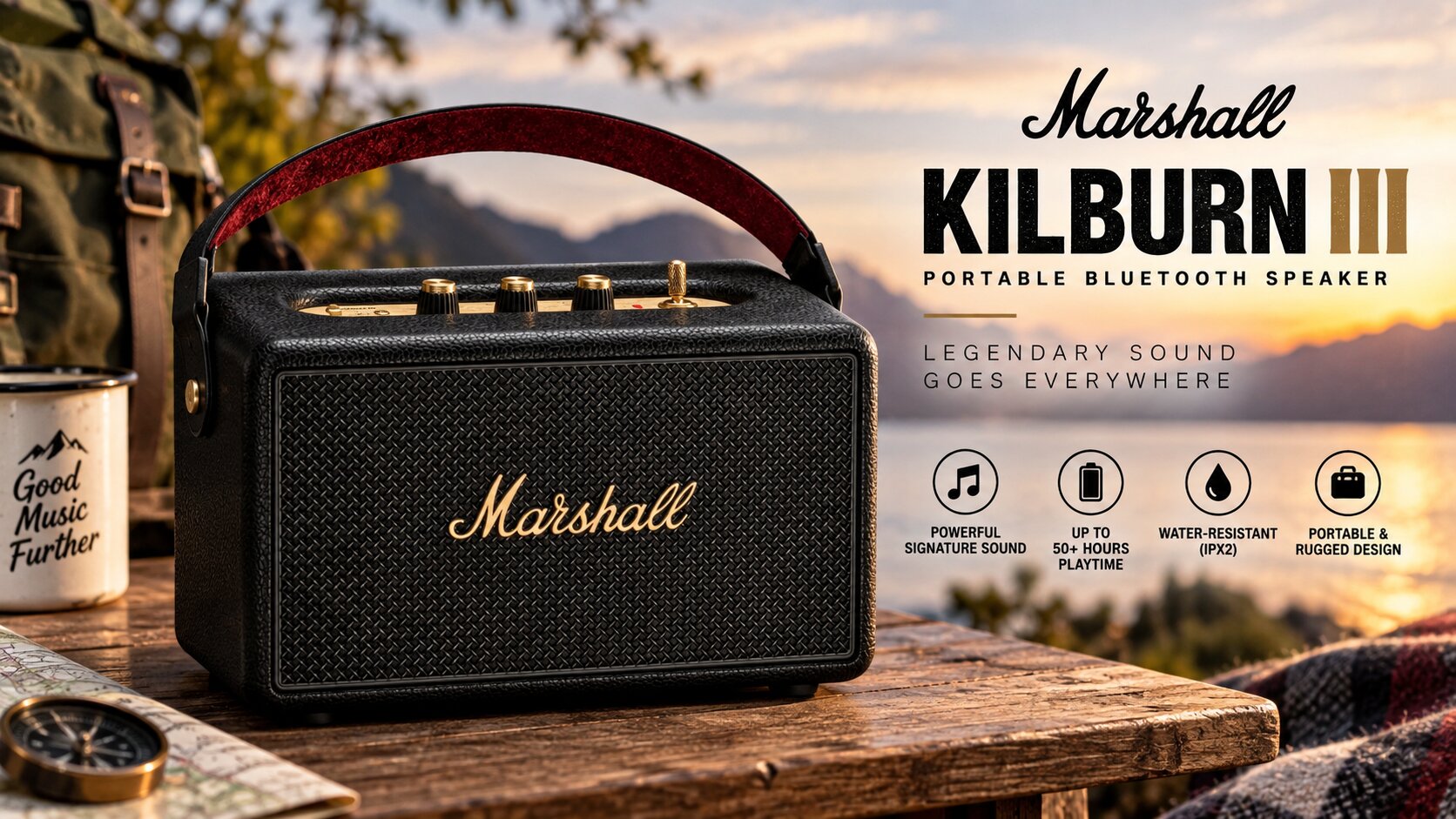 Best Bluetooth Speakers, AI-generated editorial image for illustrative purposes.